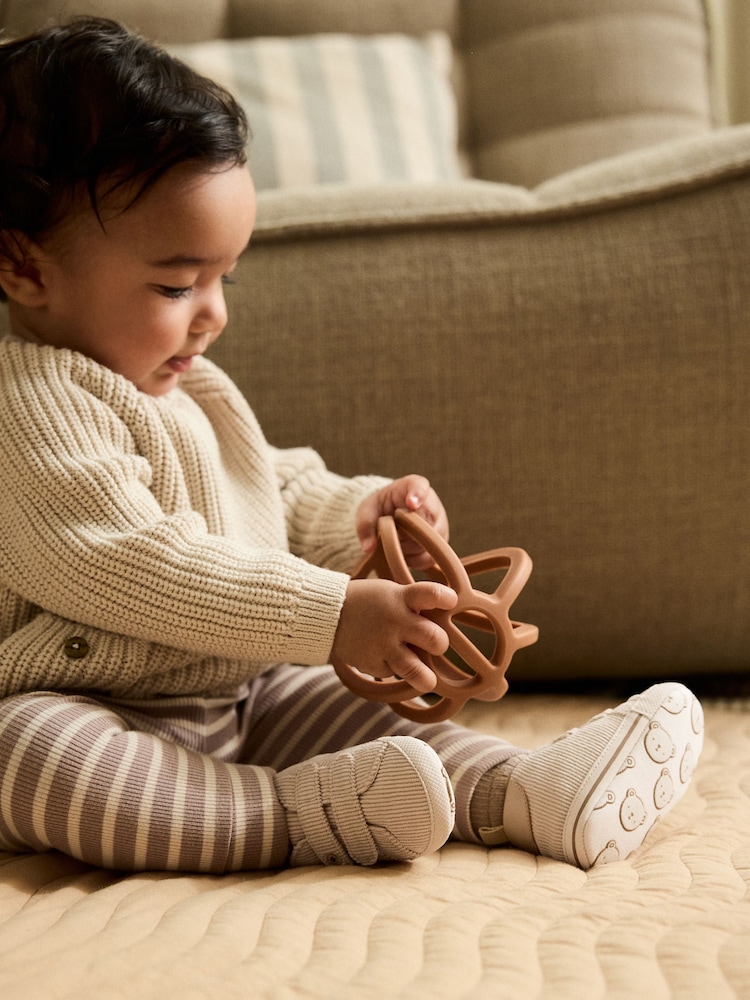 Neutral Bear Baby Touch Fastening Trainers (0-2mths) - Image 2 of 8