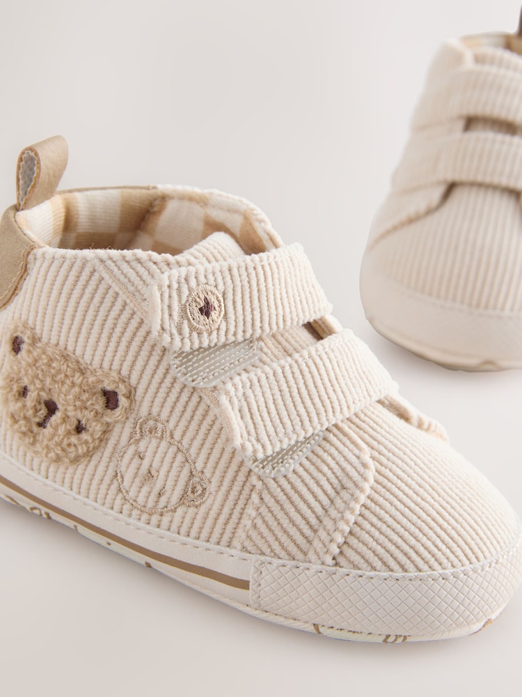 Neutral Bear Baby Touch Fastening Trainers (0-2mths) - Image 7 of 8