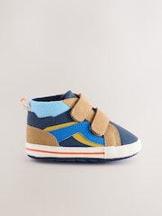 Blue Baby Touch Fastening Trainers (0-2mths) - Image 2 of 5