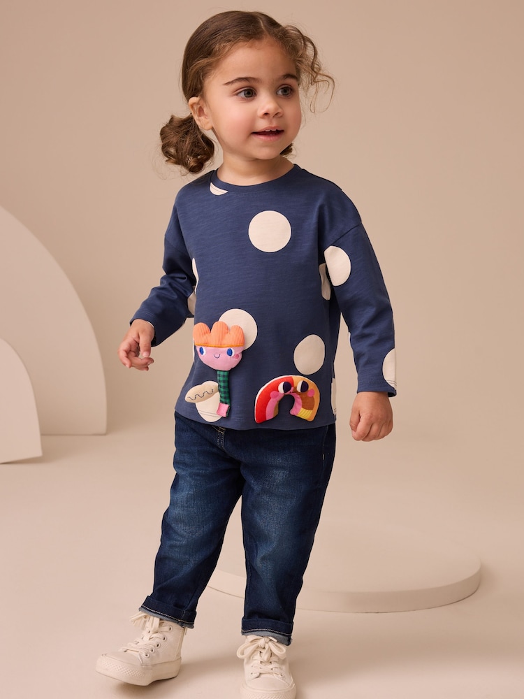 Rainbow Long Sleeve Tops 4 Pack (3mths-7yrs) - Image 2 of 12