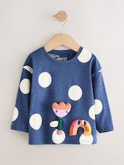 Rainbow Long Sleeve Tops 4 Pack (3mths-7yrs) - Image 5 of 12