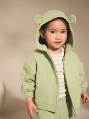 Neutral Long Sleeve Rib Tops 5 Pack (3mths-7yrs) - Image 1 of 7