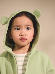Neutral Long Sleeve Rib Tops 5 Pack (3mths-7yrs) - Image 5 of 7