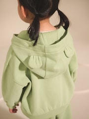 Neutral Long Sleeve Rib Tops 5 Pack (3mths-7yrs) - Image 7 of 7