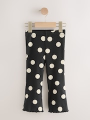 Animal Print Flared Leggings 5 Pack (3mths-7yrs) - Image 3 of 9