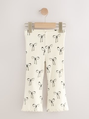 Animal Print Flared Leggings 5 Pack (3mths-7yrs) - Image 6 of 9