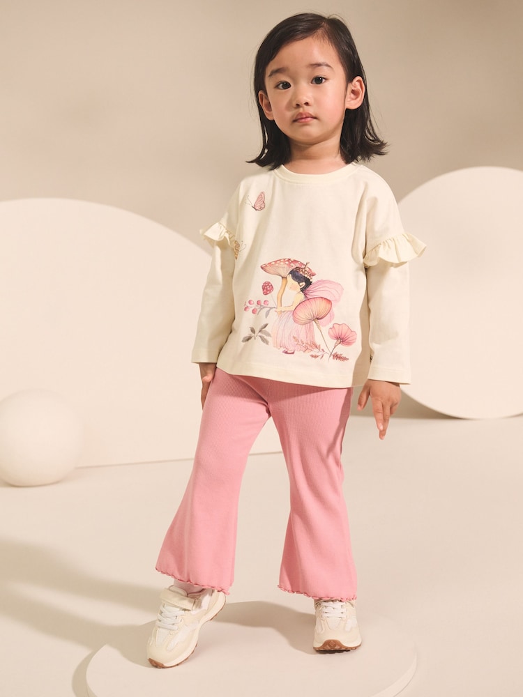 Green Fairy Long Sleeve Tops 4 Pack (3mths-7yrs) - Image 11 of 11