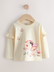 Green Fairy Long Sleeve Tops 4 Pack (3mths-7yrs) - Image 2 of 11