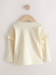 Green Fairy Long Sleeve Tops 4 Pack (3mths-7yrs) - Image 6 of 11