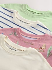 Green Fairy Long Sleeve Tops 4 Pack (3mths-7yrs) - Image 8 of 11