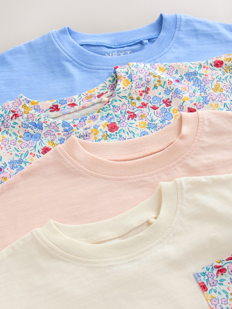 Pink Bunny T-Shirts 4 Pack (3mths-7yrs) - Image 11 of 11