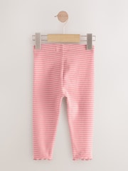 Pink Cosy Leggings 3 Pack (3mths-7yrs) - Image 5 of 10