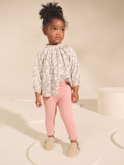 Pink Cosy Leggings 3 Pack (3mths-7yrs) - Image 8 of 10
