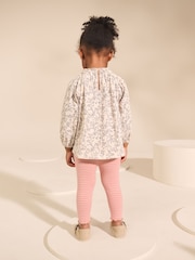 Pink Cosy Leggings 3 Pack (3mths-7yrs) - Image 9 of 10