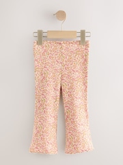 Autumnal Orange Flared Leggings 5 Pack (3mths-7yrs) - Image 2 of 9