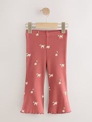 Autumnal Orange Flared Leggings 5 Pack (3mths-7yrs) - Image 3 of 9