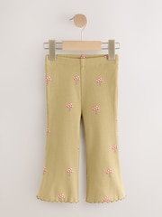 Autumnal Orange Flared Leggings 5 Pack (3mths-7yrs) - Image 4 of 9