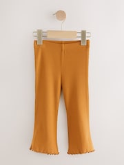 Autumnal Orange Flared Leggings 5 Pack (3mths-7yrs) - Image 5 of 9