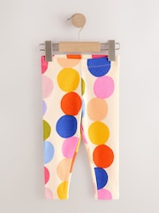 Rainbow Ribbed Leggings 5 Pack (3mths-7yrs) - Image 4 of 9
