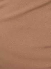 Adrianna Papell Natural Off Shoulder Long Dress - Image 7 of 7