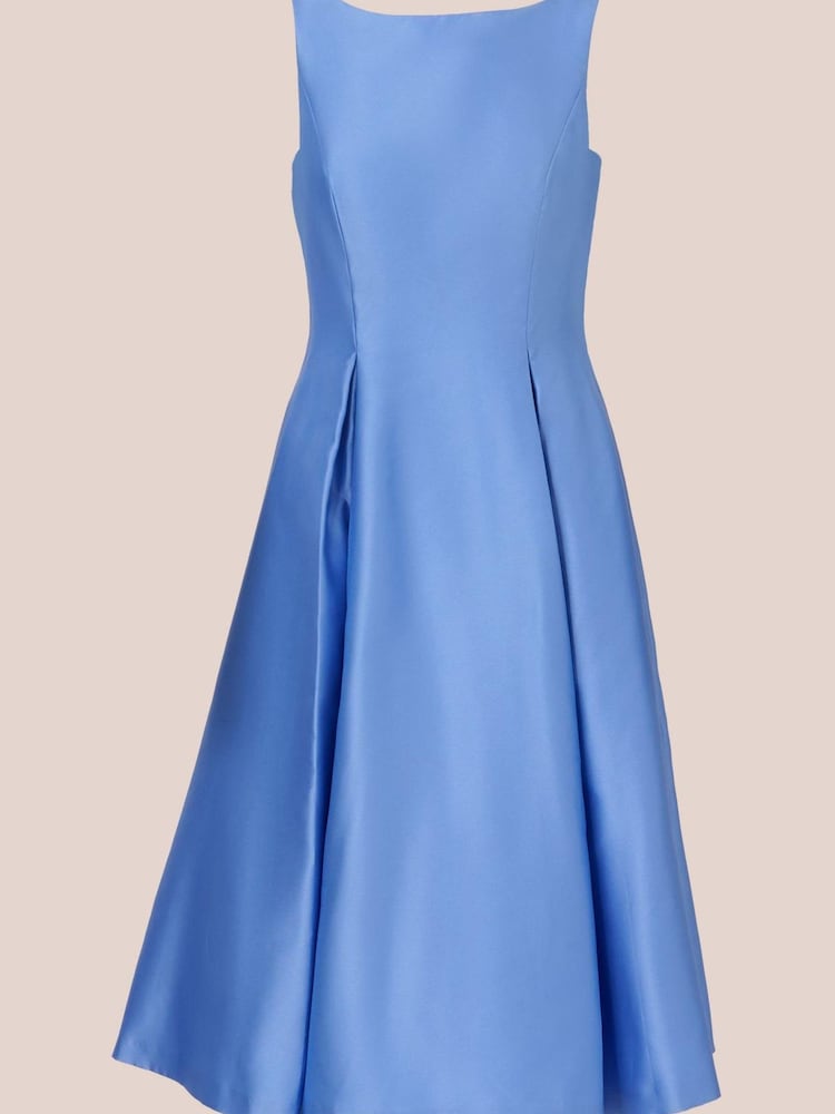 Adrianna Papell Sleeveless Tea Length Dress - Image 7 of 8
