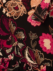 Vestido corto negro estampado Adrianna de Adrianna Papell - Imagen 7 de 7