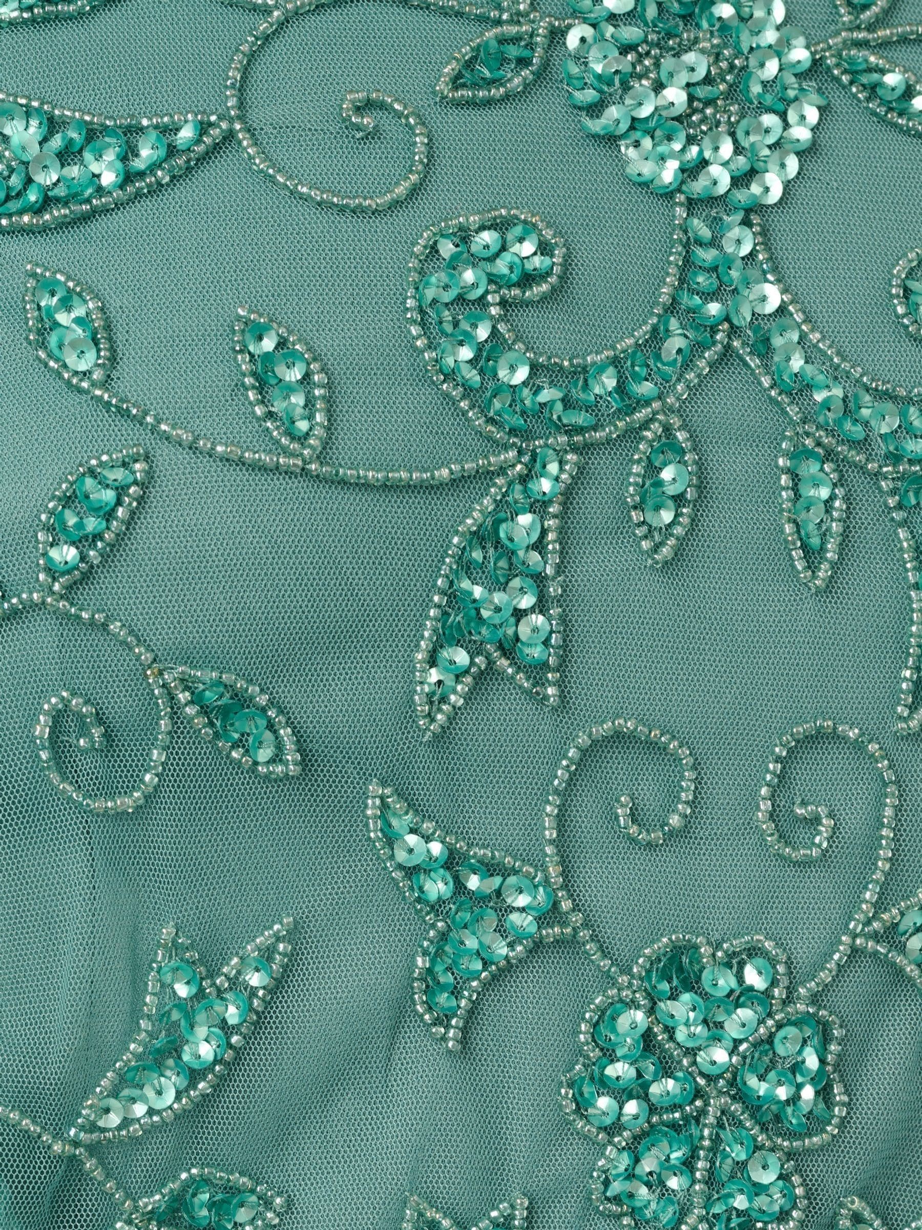 【海外限定】AdriannaPapell ドレス☆Green Beaded Blouson Long Buy Adrianna Papell Green Beaded Blouson Long Dress from