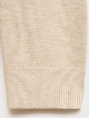 Mango Cream Fine-Knit Cardigan - Image 6 of 6