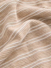 Stone Short Sleeve Textured Stripe T-Shirt (3-16yrs) - Image 3 of 4