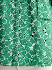 Remi Green Broderie Blouse - Image 5 of 7