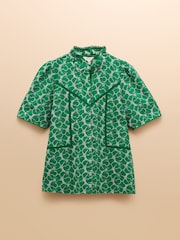 Remi Green Broderie Blouse - Image 7 of 7