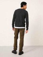 FatFace Dark Green Modern Coastal Chinos - Image 2 of 6