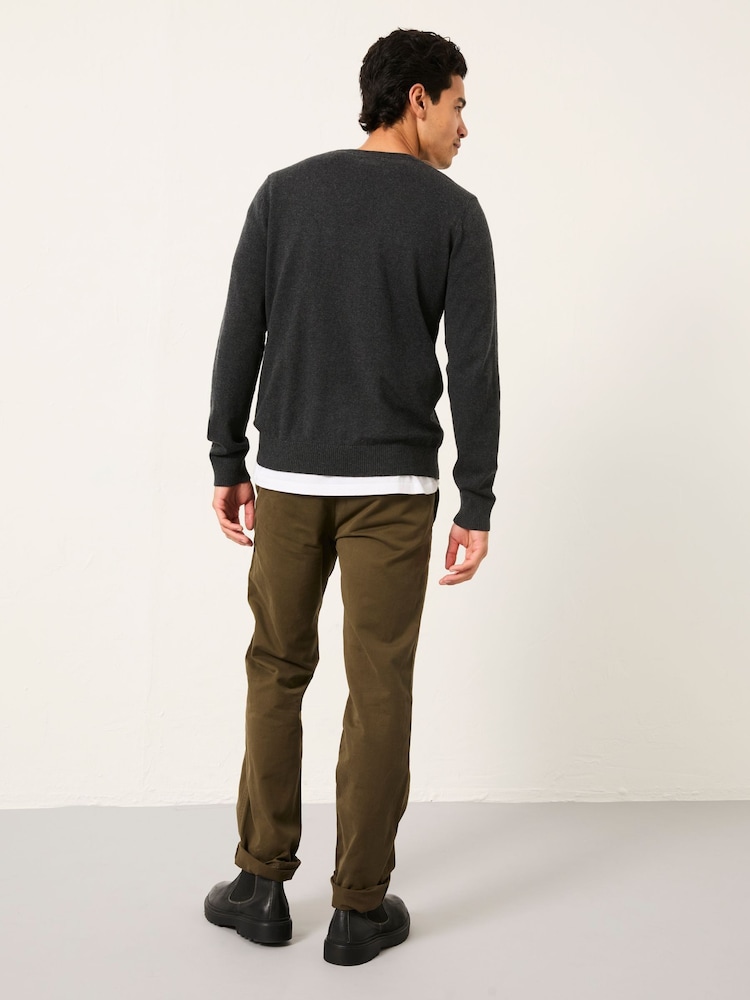 FatFace Dark Green Modern Coastal Chinos - Image 2 of 6 FatFace Dark Green Modern Coastal Chinos - Image 2 of 6