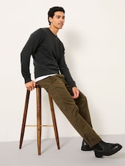 FatFace Dark Green Modern Coastal Chinos - Image 4 of 6