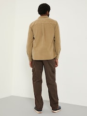 FatFace Bude Dark Brown Cargo Trousers - Image 2 of 5