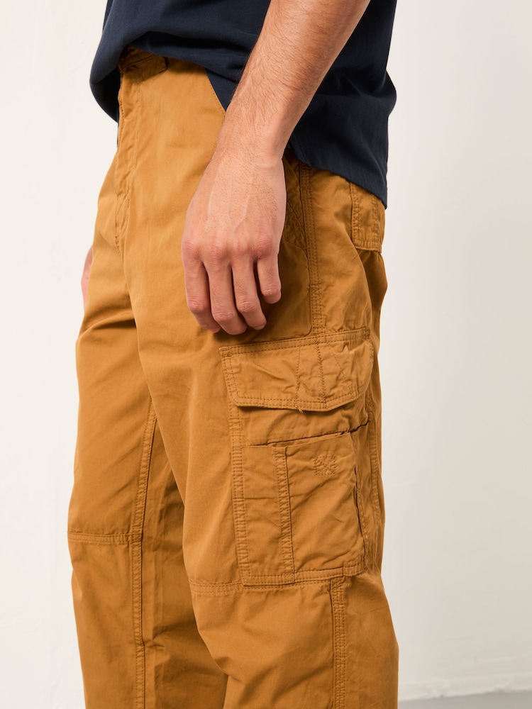 FatFace Bude Tan Brown Cargo Trousers - Image 5 of 5 FatFace Bude Tan Brown Cargo Trousers - Image 5 of 5