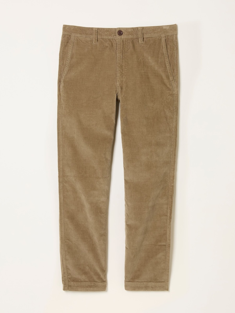 FatFace Natural Straight Cord Chino Trousers - Image 1 of 1 FatFace Natural Straight Cord Chino Trousers - Image 1 of 1