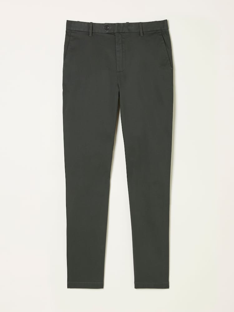 FatFace Bosbury Dark Green Tailored Fit Smart Chino Trousers - Image 5 of 5 FatFace Bosbury Dark Green Tailored Fit Smart Chino Trousers - Image 5 of 5