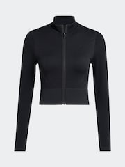 adidas Black We Knit Jacket - Image 6 of 6