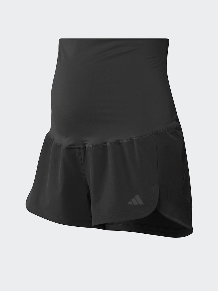 adidas Black Updated Shorts - Image 1 of 2