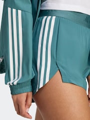 Verde oscuro - Pantalones cortos tejidos Hyperglam de adidas - Imagen 5 de 5