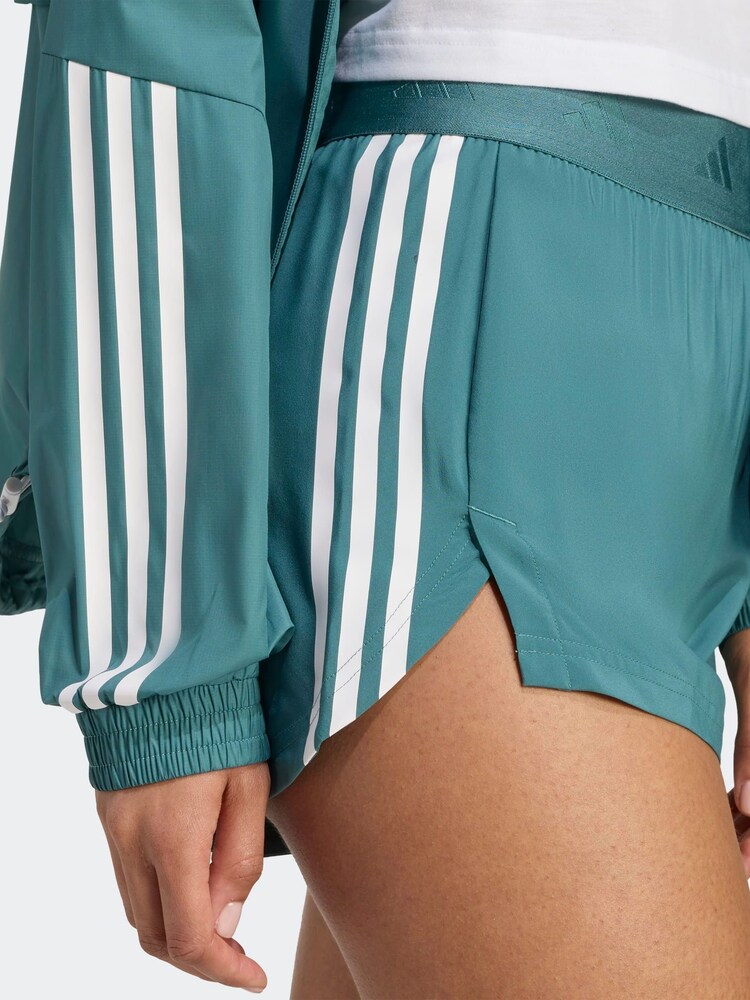 Verde oscuro - Pantalones cortos tejidos Hyperglam de adidas - Imagen 5 de 5