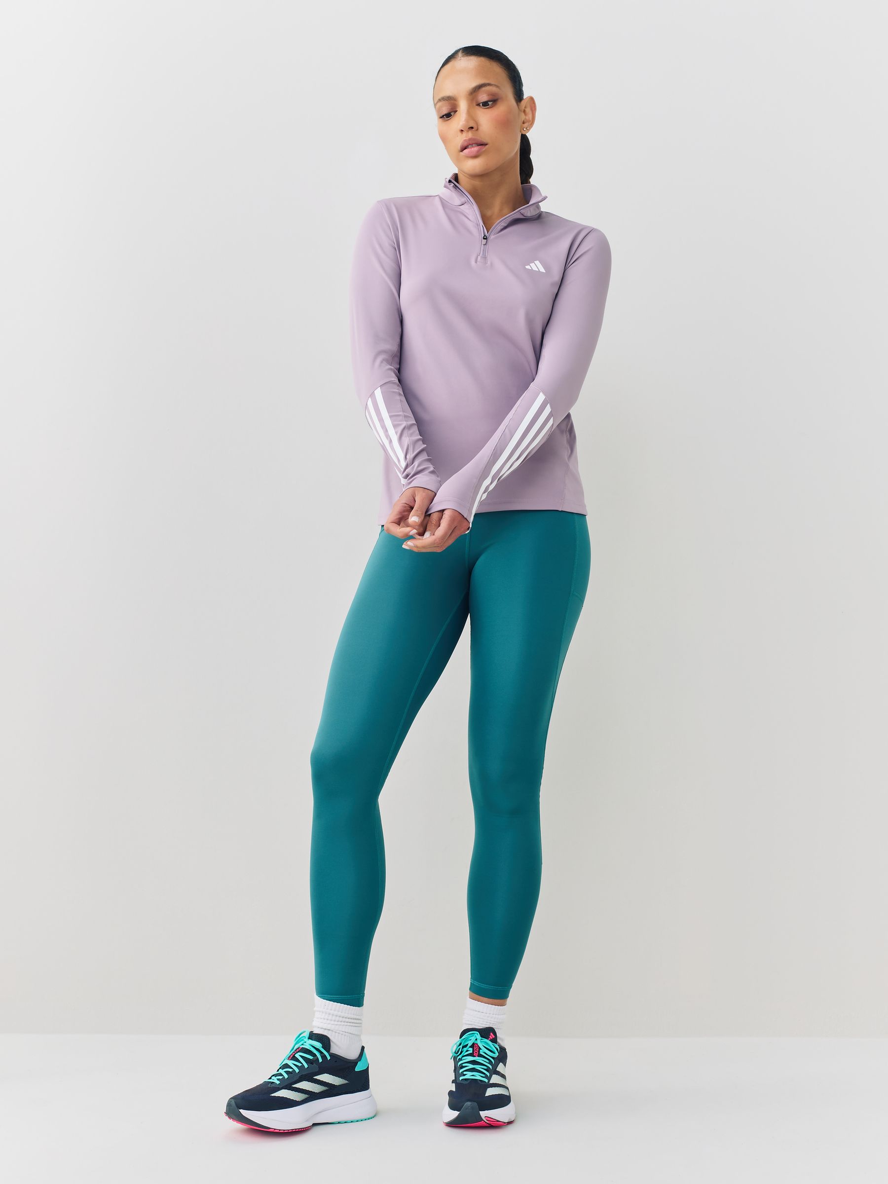 Buy adidas Purple Hyperglam Training Quarter-Zip Top from Next USA