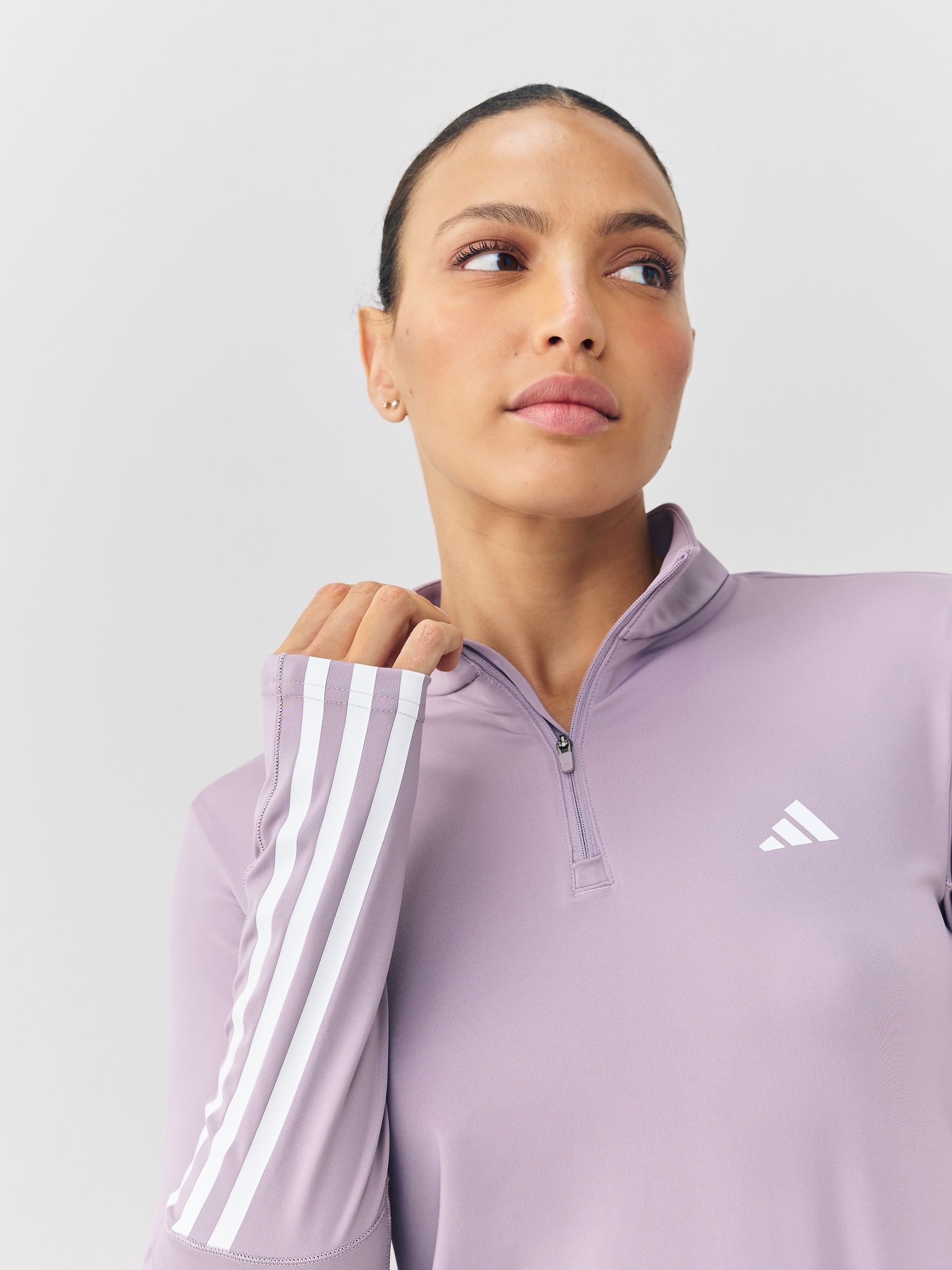 Buy adidas Purple Hyperglam Training Quarter-Zip Top from Next USA