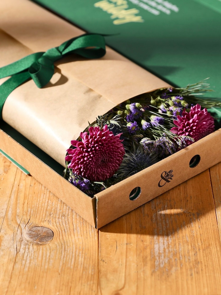 Bloom & Wild Purple The Zora Fresh Flower Bouquet - Image 4 of 4