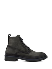 Dune London Grey Calio Lace Up Boots - Image 2 of 6