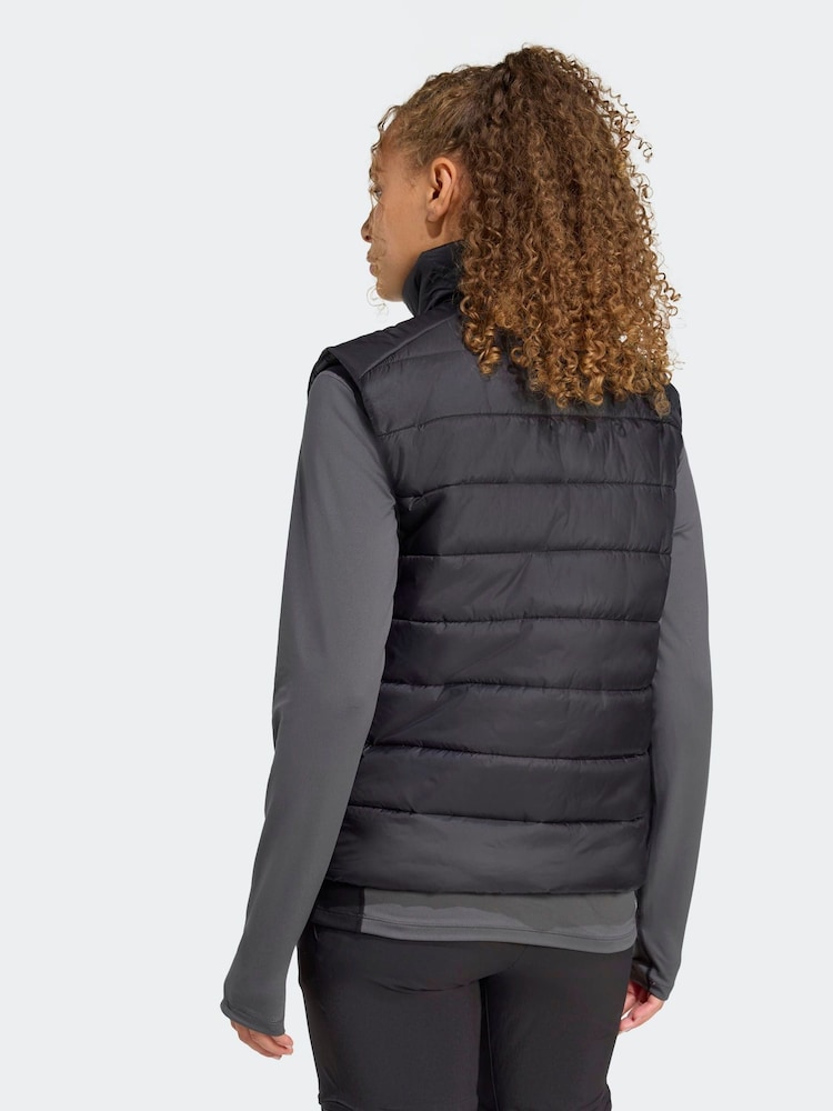 adidas Black Essentials Climacool Padded Gilet - Image 2 of 7 adidas Black Essentials Climacool Padded Gilet - Image 2 of 7