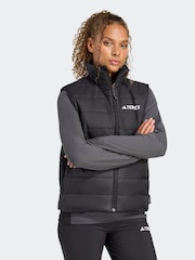 adidas Black Essentials Climacool Padded Gilet - Image 3 of 7