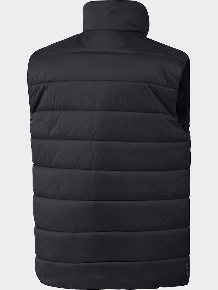 adidas Black Essentials Climacool Padded Gilet - Image 7 of 7