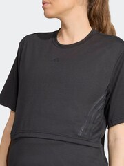 adidas Black Mat T-Shirt - Image 4 of 5